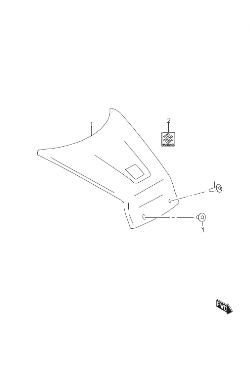 פלסטיקה קדמית למיכל דלק