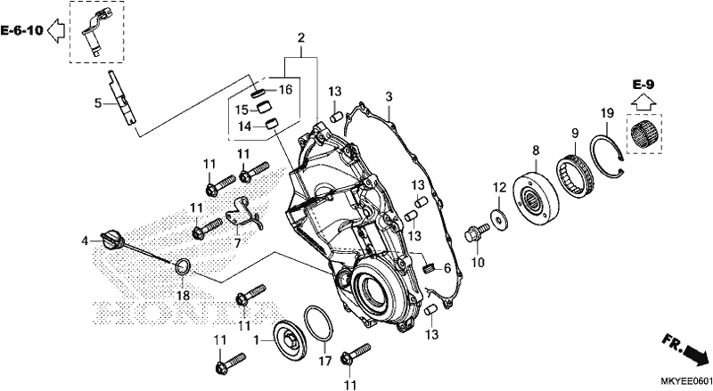 מכסה מצמד (E-CLUTCH)