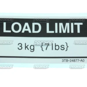 תווית זהירות MT-09 17-20