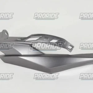 מכסה עליון ימני אפור מטאלי כהה Z1000 14-19